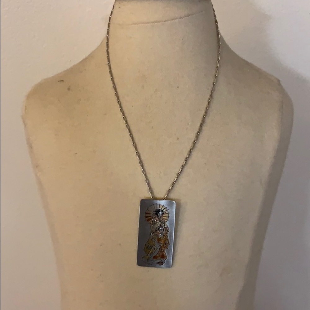 Silver necklace